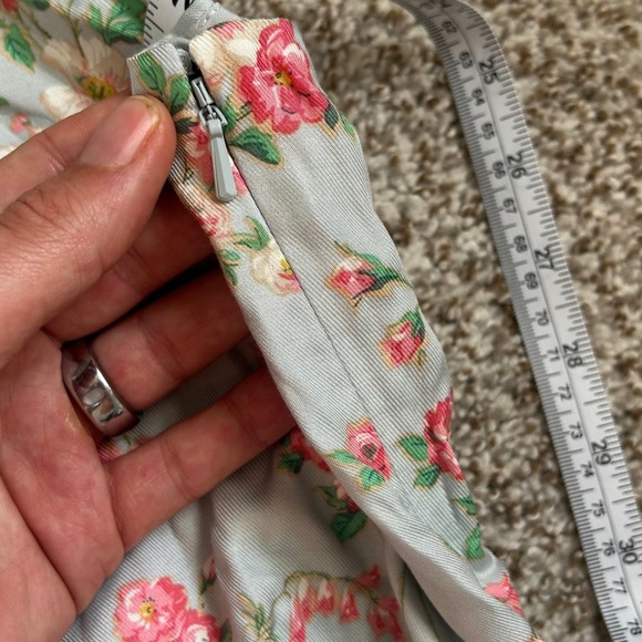 NWT Boden Floral Sleeveless Midi Dress Fit N Flare Pastel Spring Casual Formal - Picture 9 of 11